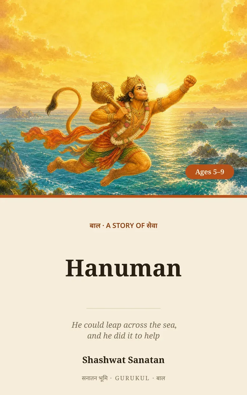 Hanuman Crosses the Ocean: The Mighty Leap to Help