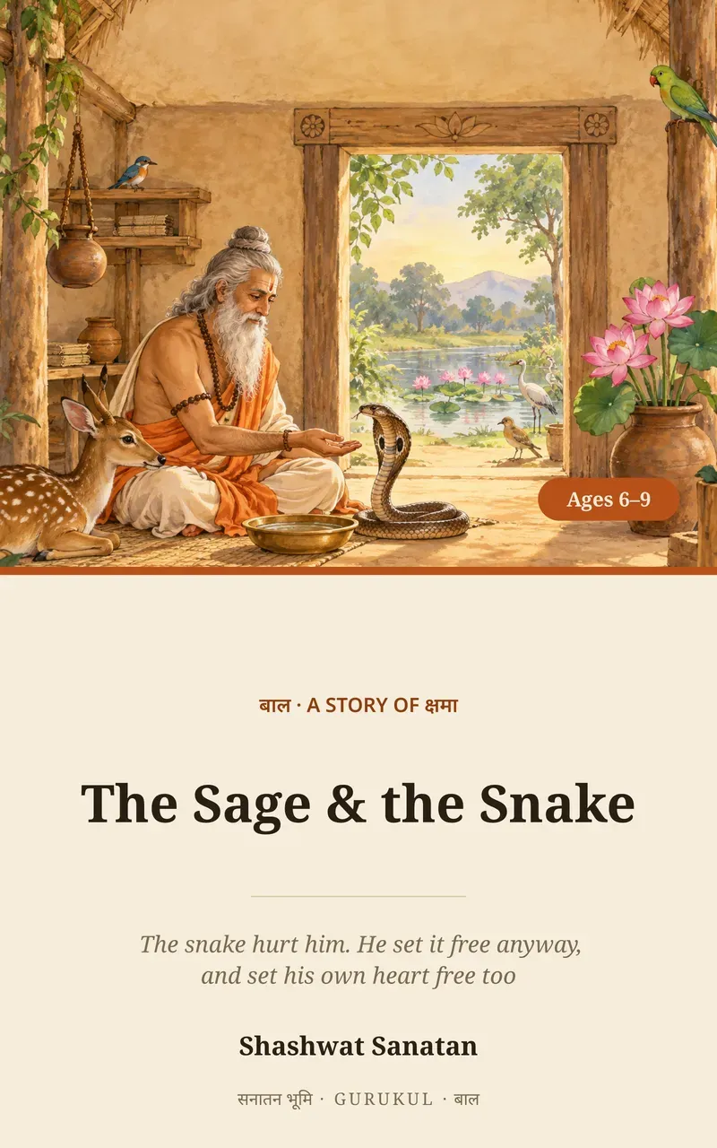 The Sage and the Snake: A Story of Forgiveness for Children
